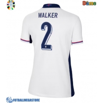 Fotballdrakt Dame England Kyle Walker #2 Hjemmedrakt EM 2024 Kortermet